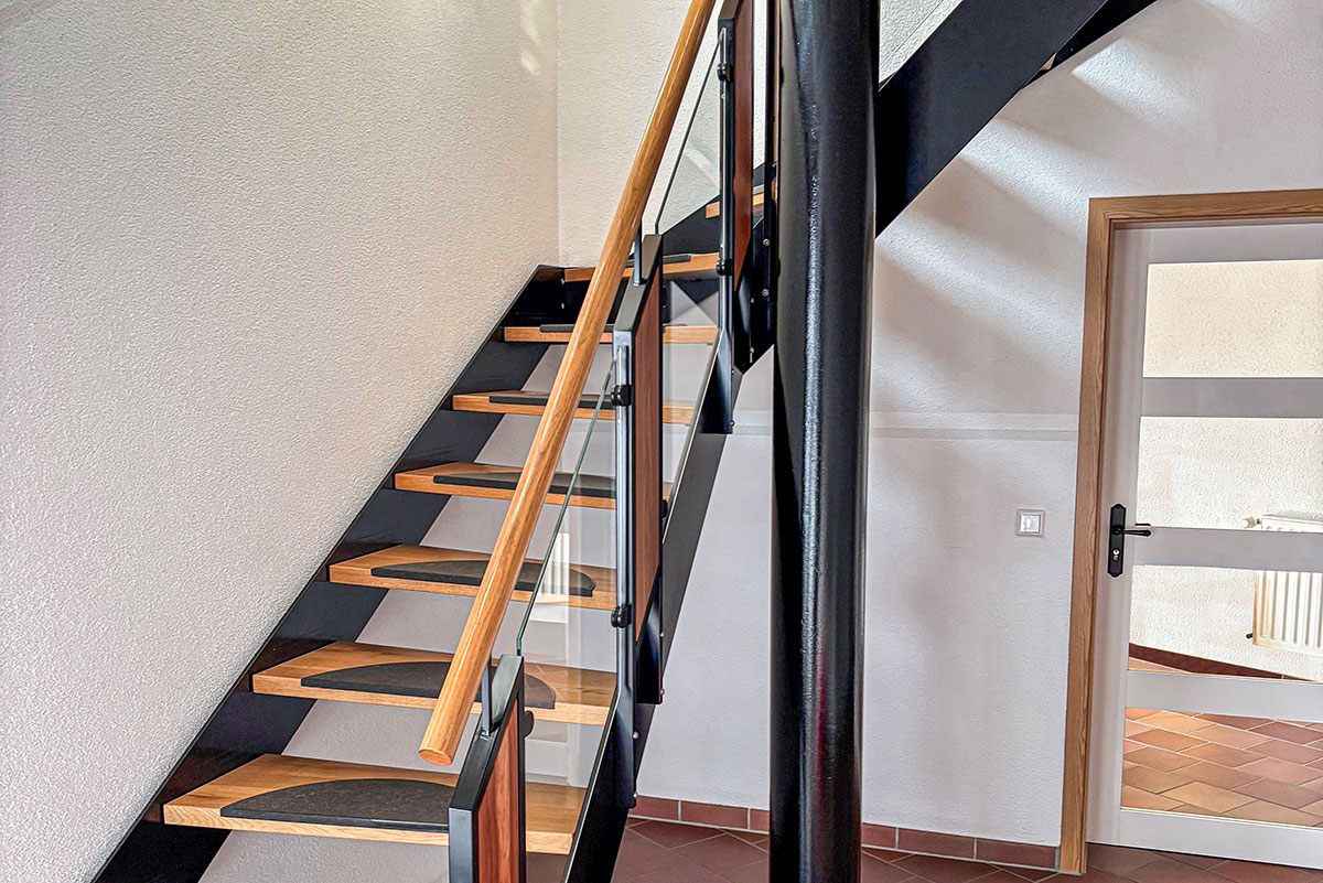 Treppe modern Tischlerei Rittner