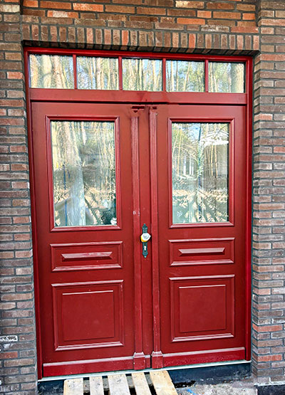 Holztür 2-flügelig von der Tischlerei Rittner